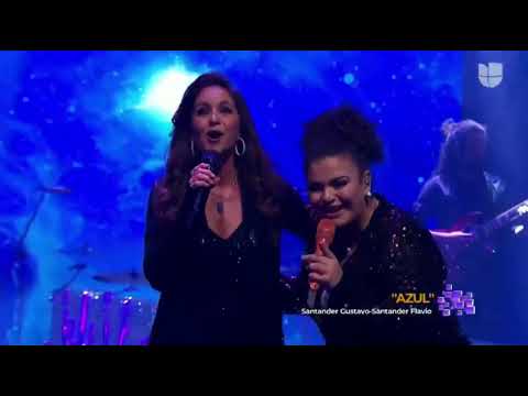 Lucero y Lucero Mijares cantando “Azul” en Juego de Voces (2024)