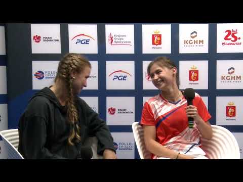 IMP Elity 2023 - Studio - Anna Duda i Oliwia Socha - Polski Badminton