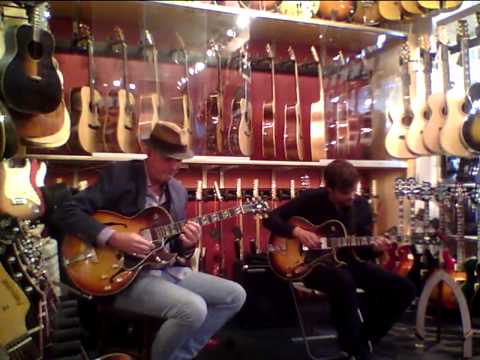 Rolf Jardemark & Erik Söderlind at No1 Guitarshop I