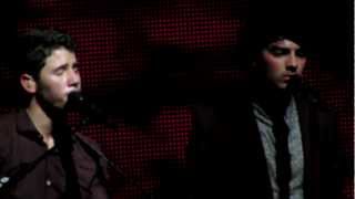 Falling Slowly (cover) - Jonas Brothers - Pantages Theater, Los Angeles, CA 11/29/12