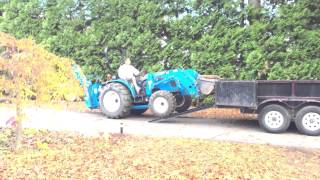 Tractor unload for MA-40 base install