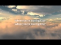 Brandon Heath - Leaving Eden - Lyrics 