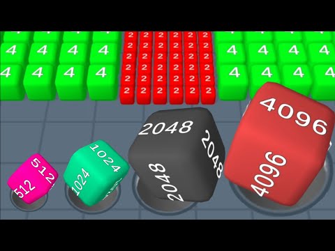 2048 Hole - Throw the cubes into the black hole