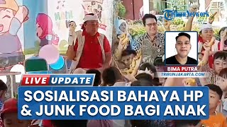 Sudin Kesehatan Jaktim Ingatkan Bahaya Gadget & Fast Food Bagi Anak, Picu Stres hingga Marah‑marah