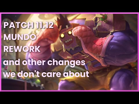 XJ9's thoughts on Patch 11.12 | League of Legends | Mundo jungle? yes please