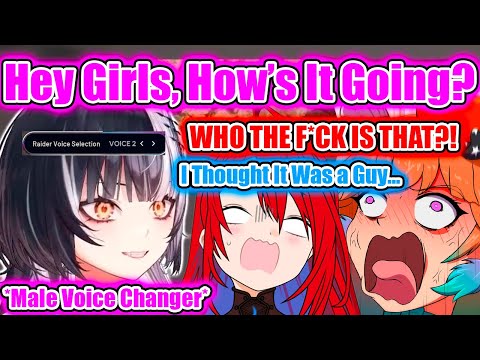 Shiori Completely Caught Liz and Kiara Off Guard with The Male Voice Changer