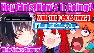 Shiori Completely Caught Liz and Kiara Off Guard with The Male Voice Changer