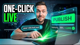 Publish Your Site with One Click in Bolt.new (LIVE in 2 minutes)