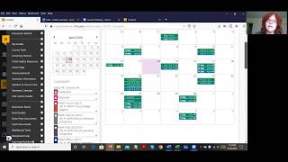 Webinar: A Short Overview of an Online Course Website