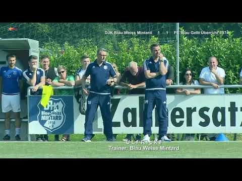 BZ Liga Gr3 DJK Blau Weiss Mintard vs FC Blau Gelb Überruhr 3 9 2017