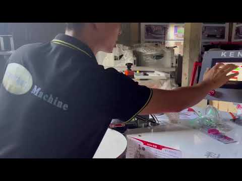 Máy dán cạnh cong tròn + bo cạnh tự đông