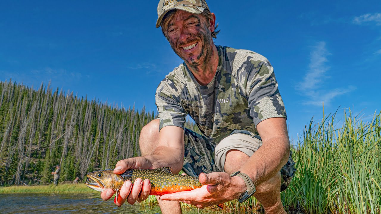 Fishing for brook trout in lakes Clearance