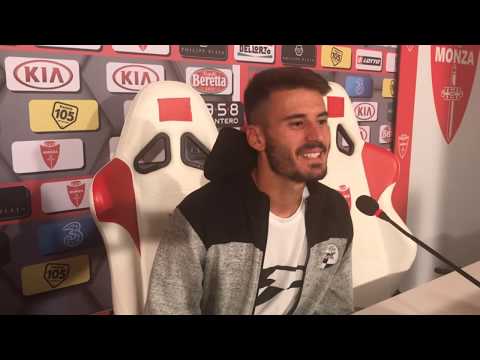 Gerli e mister Dal Canto al termine della vittoria con il Monza