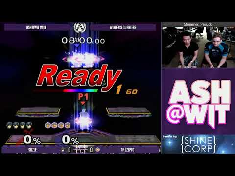 Sizzle (Marth) vs AF | Zepto (Ice Climbers) - ASH@WIT #119 Melee Winner's Quarters