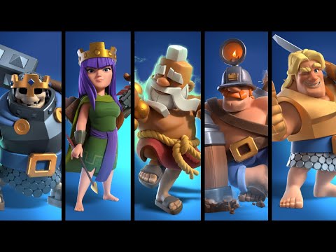 All Champion Deploy, Super AND Death Sounds In Clash Royale!