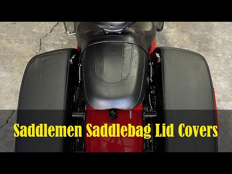 Saddlemen Saddlebag Lid Cover 2022 Harley Touring Motorcycle