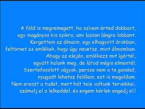 Hekiii - Kerestem ( dalszöveggel )