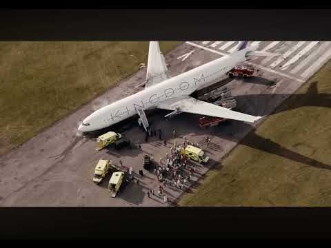 Kingdom airways flight number 023￼ crash Landing