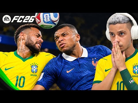 SEMIFINAL DA COPA DO MUNDO! BRASIL vs FRANÇA