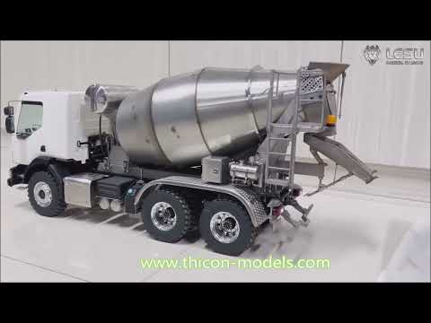 1:14 Betonmischer-Aufbau aus Edelstahl für 3-Achs LKW Nr: 55057 bei thicon e.K.