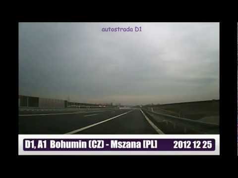 autostrada D1 i A1 - odcinek Bohumin - Mszana