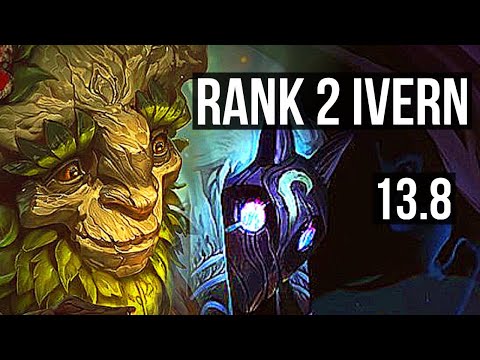 IVERN vs KINDRED (JNG) | Rank 2 Ivern, 2/3/21 | KR Challenger | 13.8