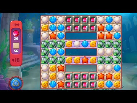 Fishdom 11909 Hard Level - NO 💣🧨💥