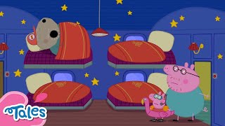 Peppa Pigs Train Sleep Over 🐷 🚈 Adventures W