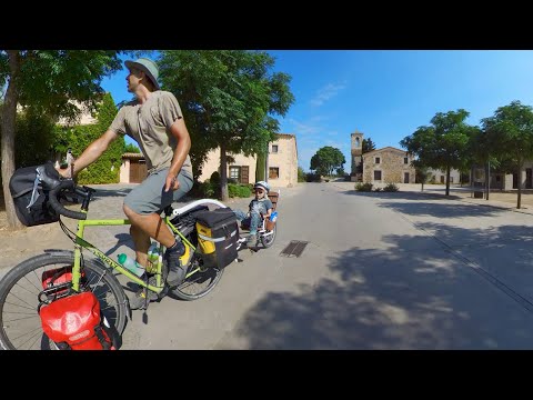 Cycling Across Europe with a Kid - Amsterdam to Barcelona on EuroVelo 15, 6, & 17