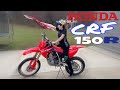 Riding 2022 Honda Crf150r