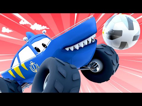 Monster Town - Die Treibsandgefahr - Lastwagen Zeichentrickfilme für Kinder 🚓 🚒