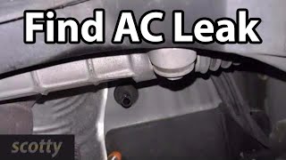 How To Quickly Find Car AC Leaks