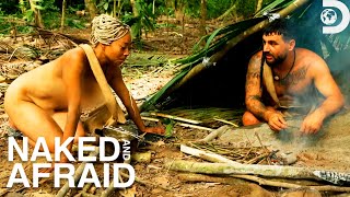 Two SuperFans Face the Colombian Wilderness | Naked and Afraid | Discovery