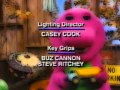 Barney Safety Credits 1995