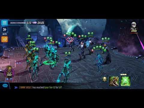 MSF asgardian 186k vs old fury team 346k in arena