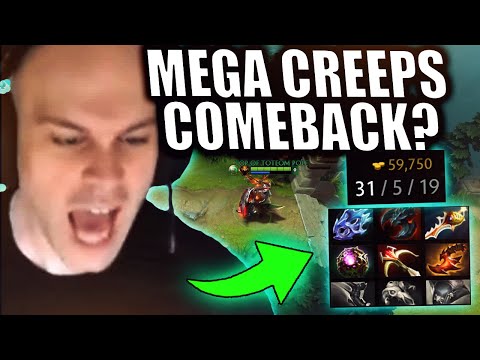 67 Minutes Game with Mega Creeps! Can we Comeback?