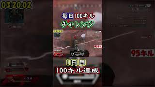 【毎日100キル】100キル達成の瞬間と時間。