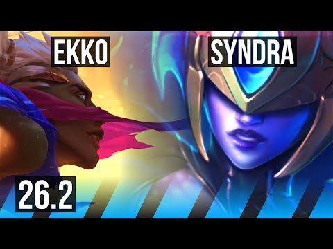 EKKO vs SYNDRA (MID) | EUW Master | 26.2