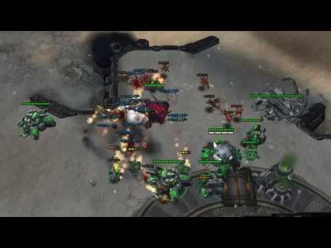 SC2 LotV Beta - Reaper Grenade WTF Defence