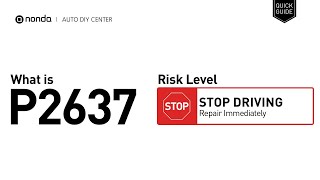 Meaning of OBD p2637