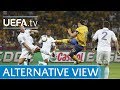 Zlatan amazing volley - Sweden v France - watch it from every angle!