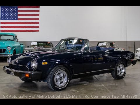 1981 Fiat Spider (CC-1841246) for sale in Kentwood, Michigan