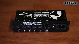 RockBoard MOD 3 V2 TRS & XLR Patchbay Video