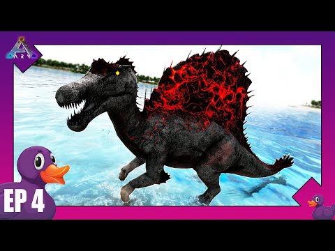 Hunting For Conflagrant Spino's - Modded Ark Pugnacia