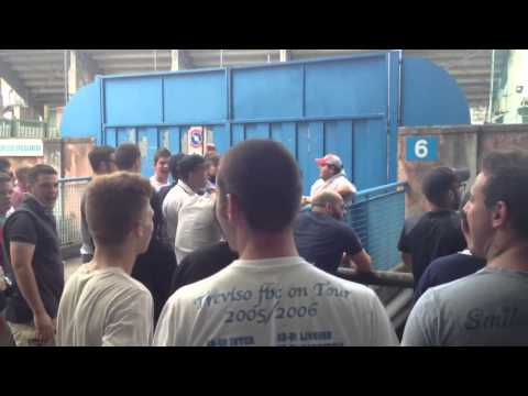 Treviso-Lecce 1-3 cori per Giuseppe Torromino