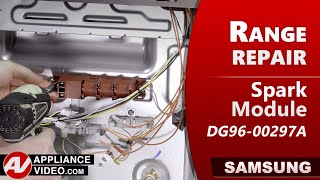 Stove Will Not Ignite - Spark Module Repair and Diagnostic
