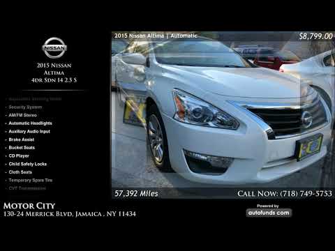 Used 2015 Nissan Altima | Motor City, Jamaica, NY - SOLD