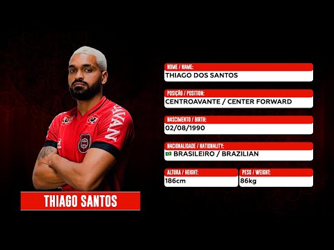 Thiago Santos - Centroavante - Melhores Momentos -...