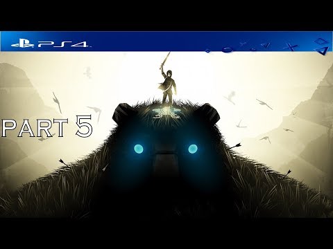 SOTC PS4 Remake Gameplay Part 5 - 5th Colosuss [Shadow of The Colossus 60fps]