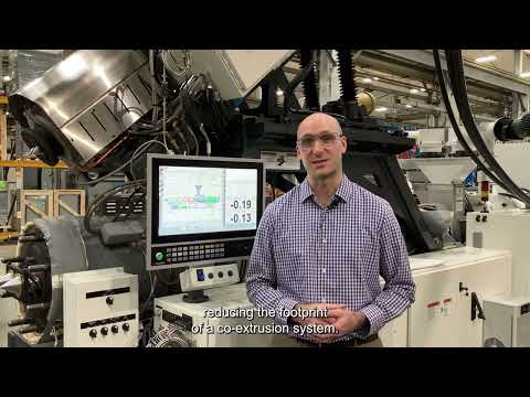 Stacked extruder configuration with Zeke Knechtges at Milacron